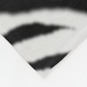 Couverture Polaire Couple Zebra Fleece Blanket (Coin)