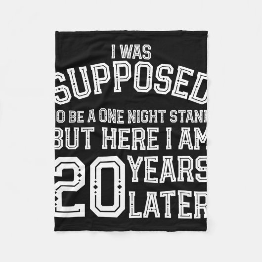 Couverture Polaire Couples Amusants 20e 20 ans Mari Mari Wif (Devant)