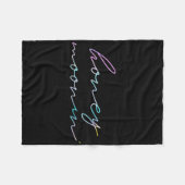 Couverture Polaire Couples Mariés Mariage Lune de Miel Vacances Chéri (Devant (Horizontal))