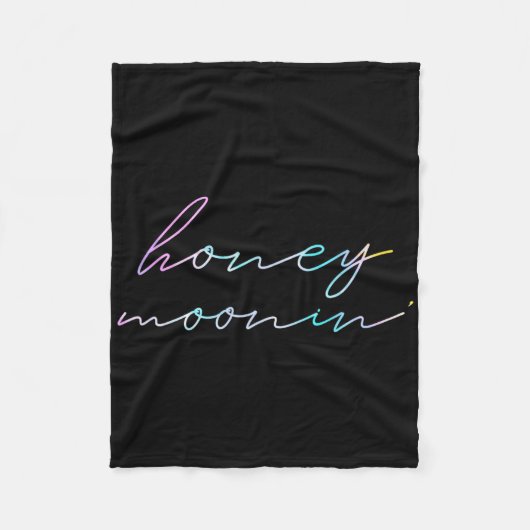 Couverture Polaire Couples Mariés Mariage Lune de Miel Vacances Chéri (Devant)