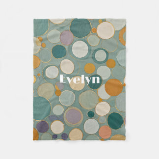 Couverture Polaire Courants Confetti