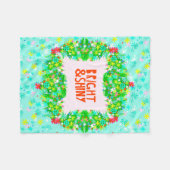 Couverture Polaire Couronne brillante et brillante (Devant (Horizontal))