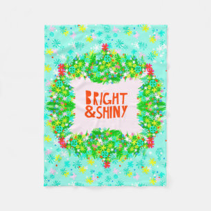 Couverture Polaire Couronne brillante et brillante