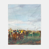 Couverture Polaire Course À Cheval, Edgar Degas (Devant)