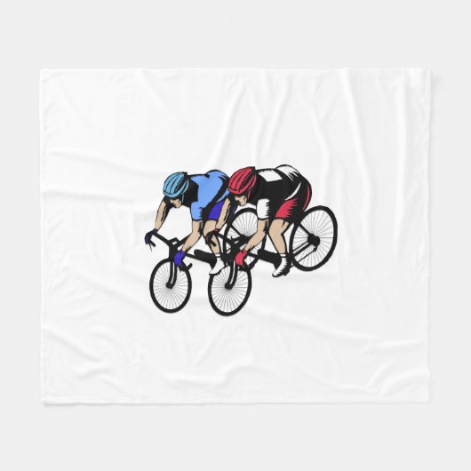 Couverture Polaire Course cycliste (Devant (Horizontal))