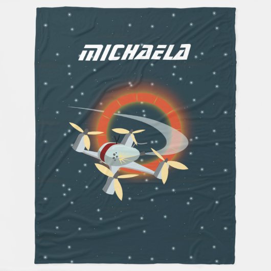 Couverture Polaire Course de drones (Devant)