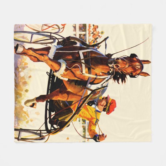 Couverture Polaire Course de harnais (Devant (Horizontal))