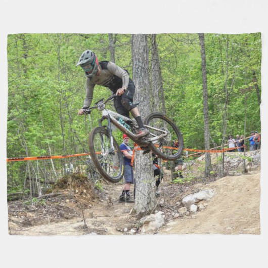 Couverture Polaire Course VTT Enduro (Devant (Horizontal))