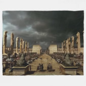 COUVERTURE POLAIRE COURSES DE CHARIOT ÉGYPTIEN (Devant (Horizontal))