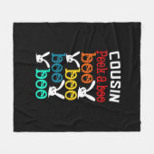 Couverture Polaire Cousin Bunny Jeu Pour La Nouveauté (Devant (Horizontal))