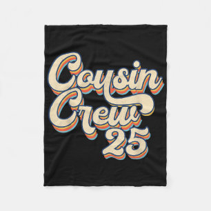 Couverture Polaire Cousin Crew 2025 Family Reunion Vacation Beach Tri