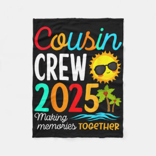Couverture Polaire Cousin Crew 2025 Summer Vacation Beach Voyage en f