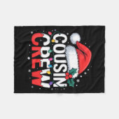 Couverture Polaire Cousin Crew Christmas Reindeer Antlers Hat Lights (Devant (Horizontal))