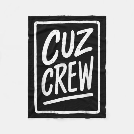 Couverture Polaire Cousin Crew Family Matching Funny Cousin Squad Tee (Devant)