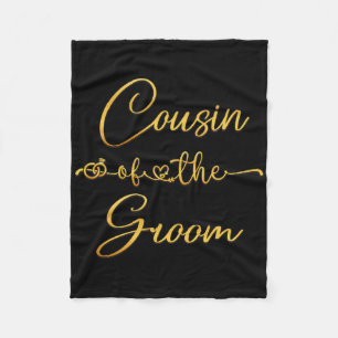 Couverture Polaire Cousin De La Groom Mariage Idée Pour Lui