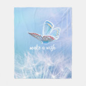 Couverture Polaire Coussin de Jet (Devant)