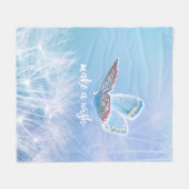 Couverture Polaire Coussin de Jet (Devant (Horizontal))