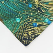 Couverture Polaire Coussin de jet Peacock Passion (Coin)