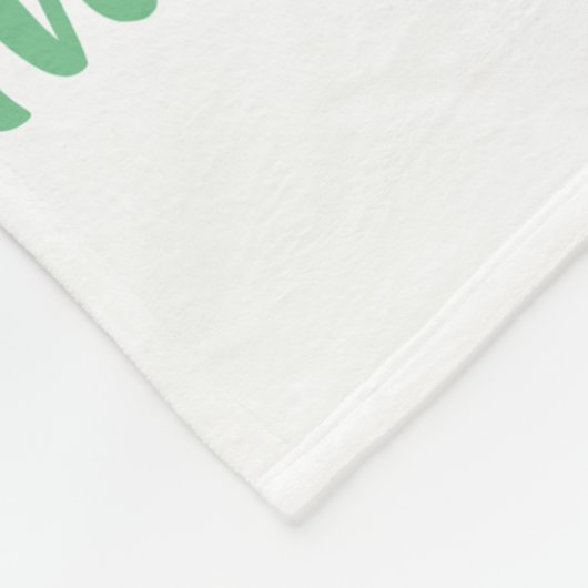 Couverture Polaire Cousu Bunny Kawaii personnalisé (Coin)