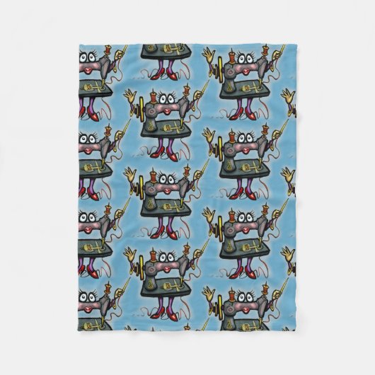 Couverture Polaire Couture (Devant)