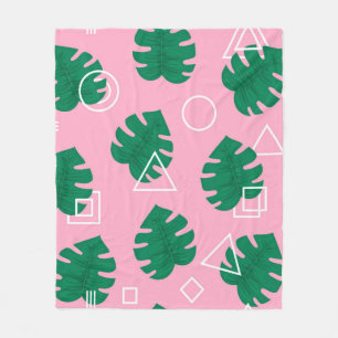 Couverture Polaire couture de géométrie hipster de style moderne Abst