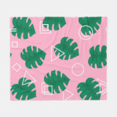 Couverture Polaire couture de géométrie hipster de style moderne Abst (Devant (Horizontal))