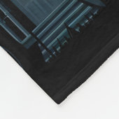 Couverture Polaire Couvercle de chat ombre Halloween (Coin)