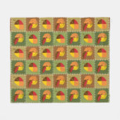 Couverture Polaire Couvercle en toison d'automne (Devant (Horizontal))