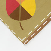 Couverture Polaire Couvercle en toison d'automne (Coin)