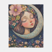 Couverture Polaire Couvercle et lune de croissant (Devant)