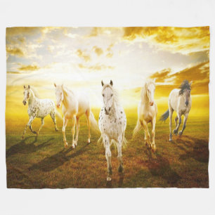 Couverture Polaire Couverture/chevaux d'ouatine