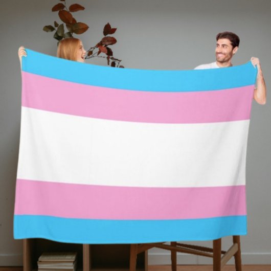 Couverture Polaire Couvre-lit Douillet Fierté Trans