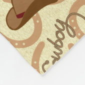 Couverture Polaire Cowboy (Coin)