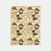 Couverture Polaire Cowboy (Devant)