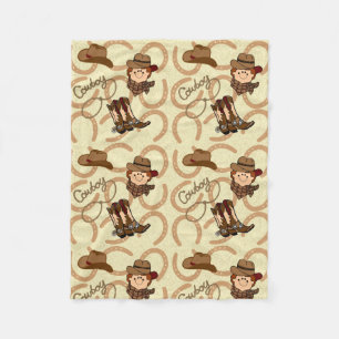 Couverture Polaire Cowboy