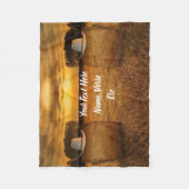 Couverture Polaire Cowboy (Devant)