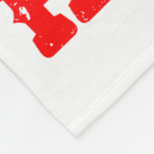 Couverture Polaire Cowboy Santa Riding Reindeer North Le Rodeo Christ (Coin)