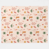 Couverture Polaire Cowgirl cosmic (Devant (Horizontal))