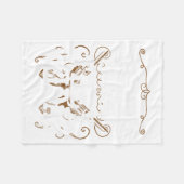 Couverture Polaire Cowgirls Don't Cry They Reload  (Devant (Horizontal))