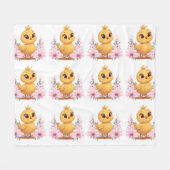 Couverture Polaire Cozy Chick Fleece Blanket (Devant (Horizontal))