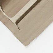 Couverture Polaire Cozy Fleece Blanket w/ Custom Pet Portrait (Coin)