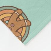 Couverture Polaire Cozy Gingy Gingerbread Christmas Fleece Blanket (Coin)