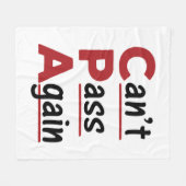 Couverture Polaire CPA ne peut pas passer à nouveau drôle Acronyme co (Devant (Horizontal))