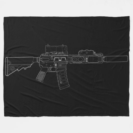 Couverture Polaire CQBR MK18 Mod 0 (Devant (Horizontal))