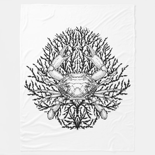 Couverture Polaire Crabe (Devant)