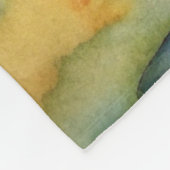 Couverture Polaire Crabe bleu sur une plage (Coin)