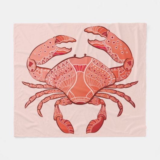 Couverture Polaire Crabe de style (Devant (Horizontal))