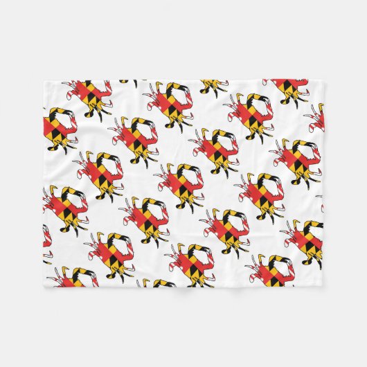 Couverture Polaire Crabe du Maryland (Devant (Horizontal))