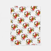 Couverture Polaire Crabe du Maryland (Devant)