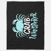 Couverture Polaire Crabe Whisperer (Devant)